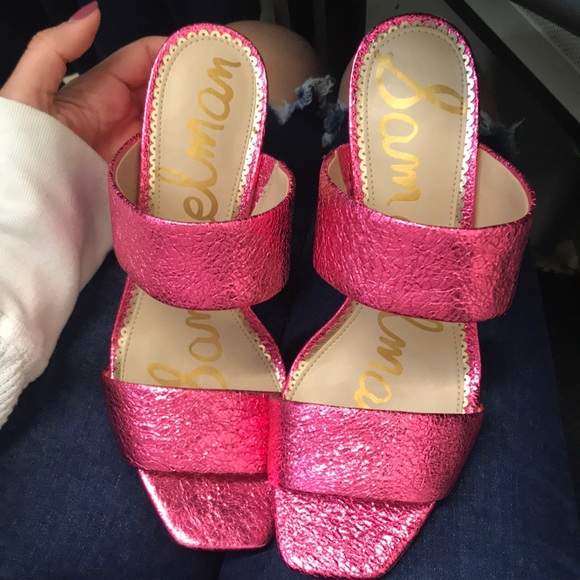 sam edelman block heel mule